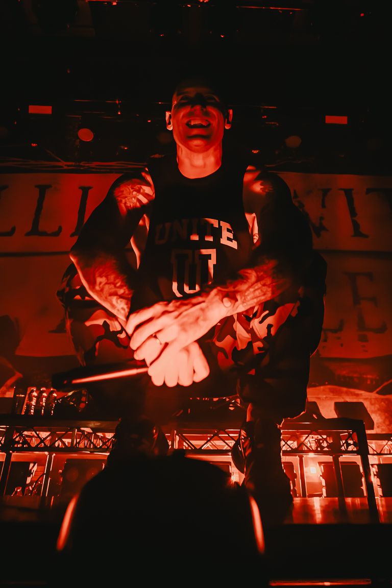 Parkway Drive performing live in Adelaide at Hindley Street Music Hall